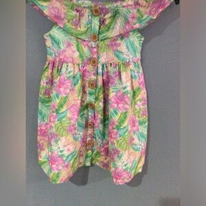 Girls 3T floral sun dress